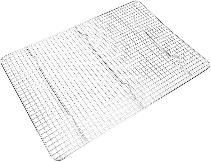 Mingzhe STAINLESS STEEL ROASTING COOLING RACK RUSTPROOF DRAINING TRAY FOR BAKING BBQ