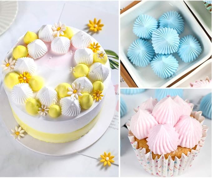 Piping Tips For Cake Decorating, Stainless Steel Icing Piping Nozzles For Pastry Fondant Decorating Tools