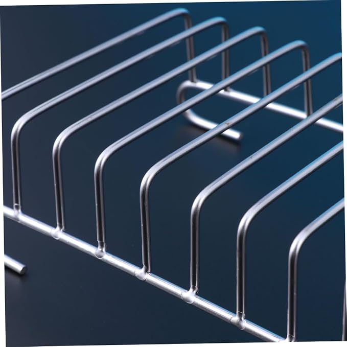 PRETYZOOM Stainless Steel Bread Rack Cooling Grid Versatile Baking Shelf for Cookies Biscuits and Pies Food Holder for Home and Camping Use Non-stick Design