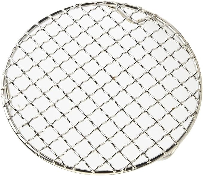Professional Round Cooling Rack, Stainless Steel Wire Oven Grill for Food, Baking Cakes, Pizza, Barbecue, Drying, Easy Clean, Silver, Various Sizes(20cm)
