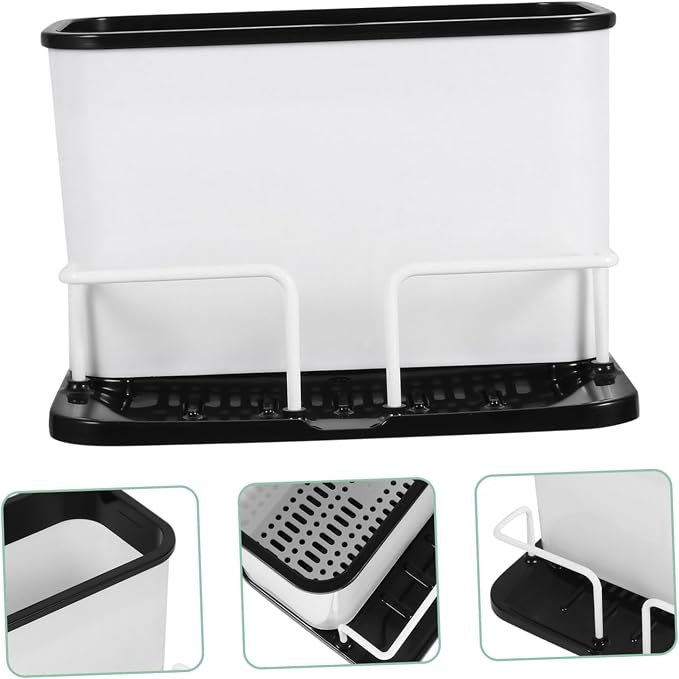 1pc Multifunctional Chopstick Organizer with Drainage Detachable Utensil Storage Holder for Kitchen Counter Design Stylish and Practical Holder
