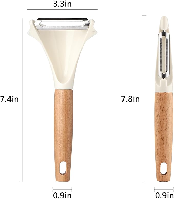 Potato Peelers Stainless Steel Swivel Peelers Y-Shaped and I-Shaped Peeler Set of 2,Vegetable Carrot Fruit Peelers for Kitchen