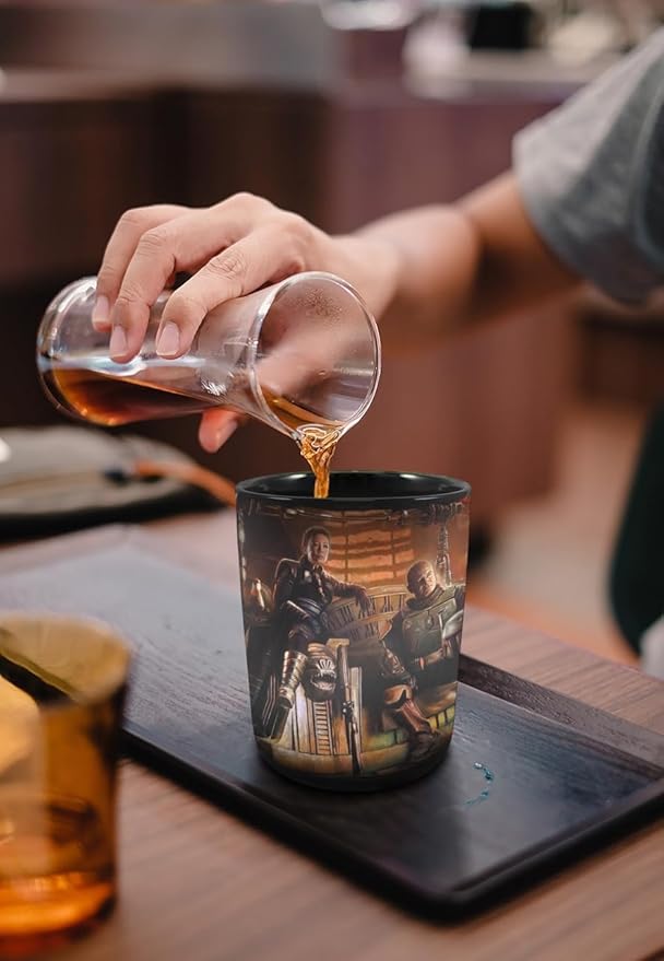 Morphing Mugs Star Wars – The Book of Boba Fett - A New Beginning – One 16 oz Heat Sensitive Clue Mug – Full Image Revealed When HOT Liquid Is Added