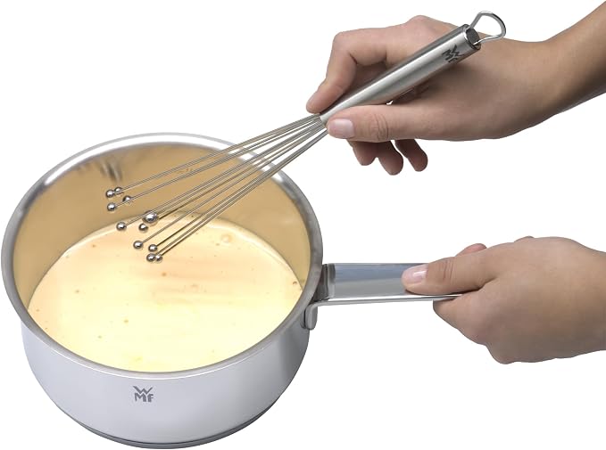 WMF Profi Plus Whisk - 27 cm, Stainless Steel Balls, Cromargan Stainless Steel, Partially Matte