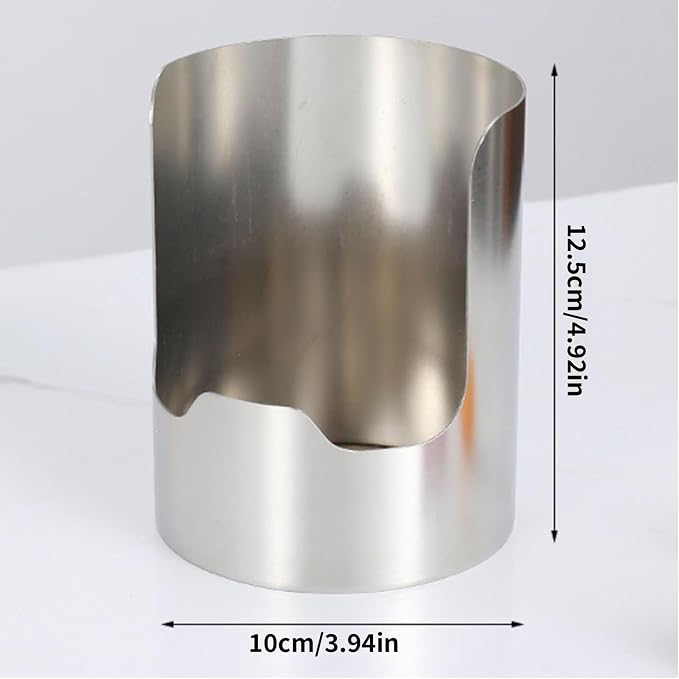 Multi-Functional Kitchen Utensil Holder, Thickened Stainless Steel Countertop Organizer for Pot Lids, Spoon Spatula Ladle Caddy, Pot Lid Rest Stand, Cutting Board Rack (1 pcs)