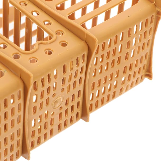 Wall Mountable Kitchen Utensil Organizer and Silverware Drainer Basket with Divided Compartments, Abs Plastic Spatula Holder for Space Saving Storage in Kitchen