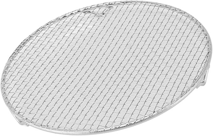 304 Stainless Steel Cooling Rack Heavy Duty for Baking Grilling Roasting At Home Kitchen 1 Unit (Small Round 16CM)