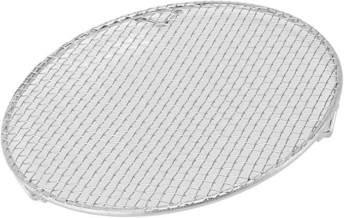 Stainless Steel Cooling Racks for Baking | 304 Grade Oven Safe Wire Rack for Roasting/Grilling/Cooking | High Temperature Tolerant & Dishwasher Safe (Large Round 18CM)