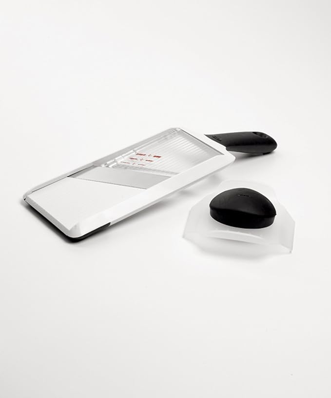 OXO Good Grips Handheld Mandoline Slicer & Good Grips Prep Julienne Y-Peeler, Black