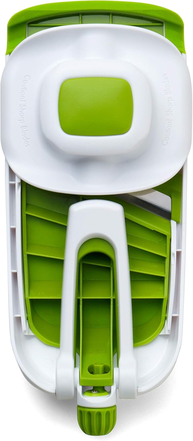 Chef'n Sleek Slice Handheld Collapsible Mandoline, Green