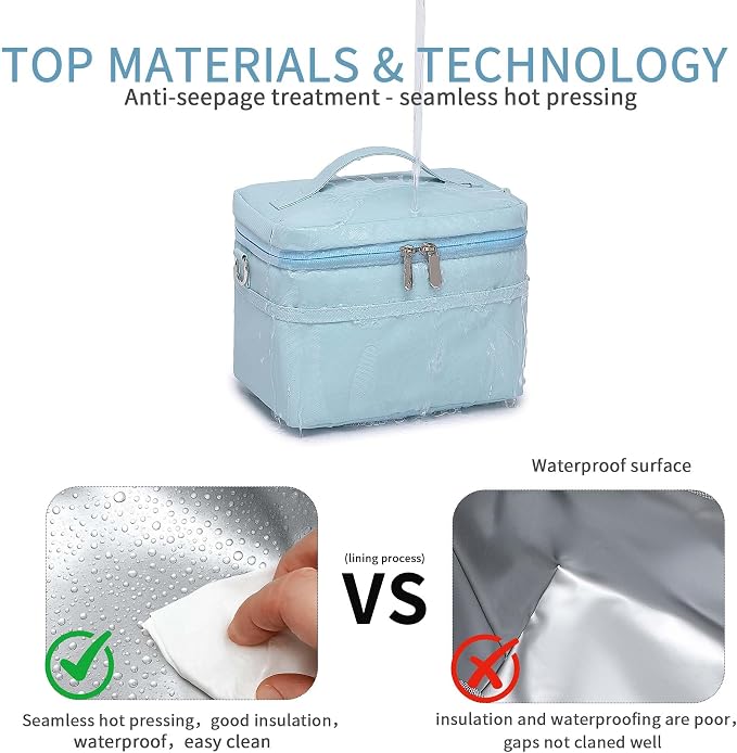 Insulated Lunch Bag for Women Adult Lunch Box Lightweight Waterproof Lunchbox Soft Cooler Reusable Lunch Bags for Work