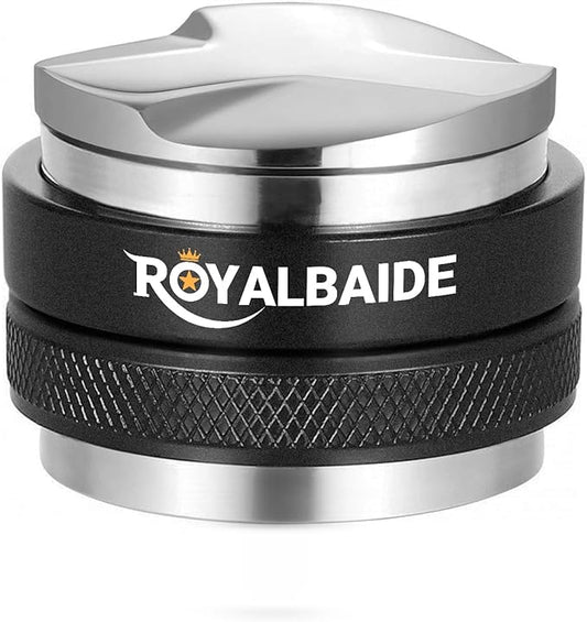 58mm Coffee Distributor and Tamper, Dual Head Coffee Leveler Fits Ideal Tools for Portafilter,Adjustable Depth Detachable Professional Espresso Hand Tampers