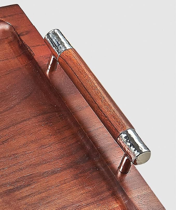 Sierra Wood Tray with Handles by Mary Jurek Design