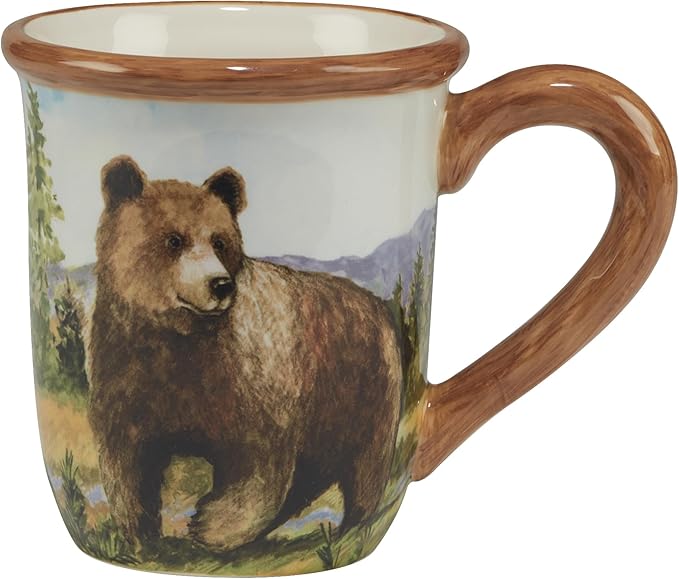 Certified International Mountain Summit 16 oz. Mug, Set of 4