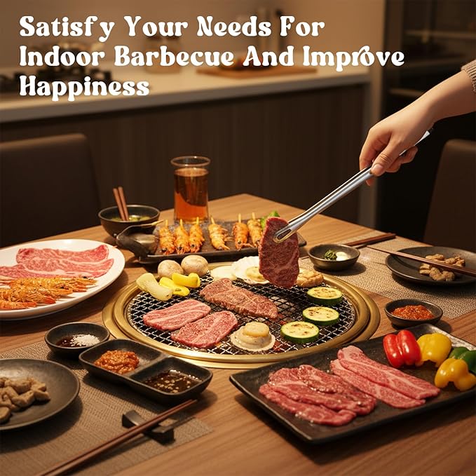 20 Pcs 11 Inch Kitchen Tongs, Stainless Steel Korean BBQ Grill Tongs Japanese Barbecue Tong for Cooking Serving Tong Portable Kitchenware for Steak Salad Food, Baking, Food Plating, BBQ