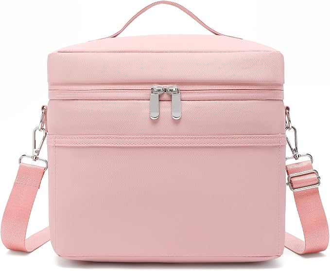 Insulated Lunch Bag for Women Adult Lunch Box Lightweight Waterproof Lunchbox Soft Cooler Reusable Lunch Bags for Work
