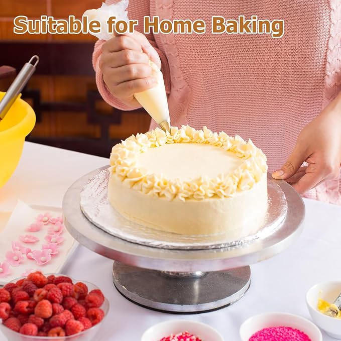 Tamodan Piping Bags Disposable 16 Inch, 100PCS Pastry Bags Extra Thick, Non-Slip Anti-Burst Frosting Bags for Cake, Cookie & Royal Icing Decorating