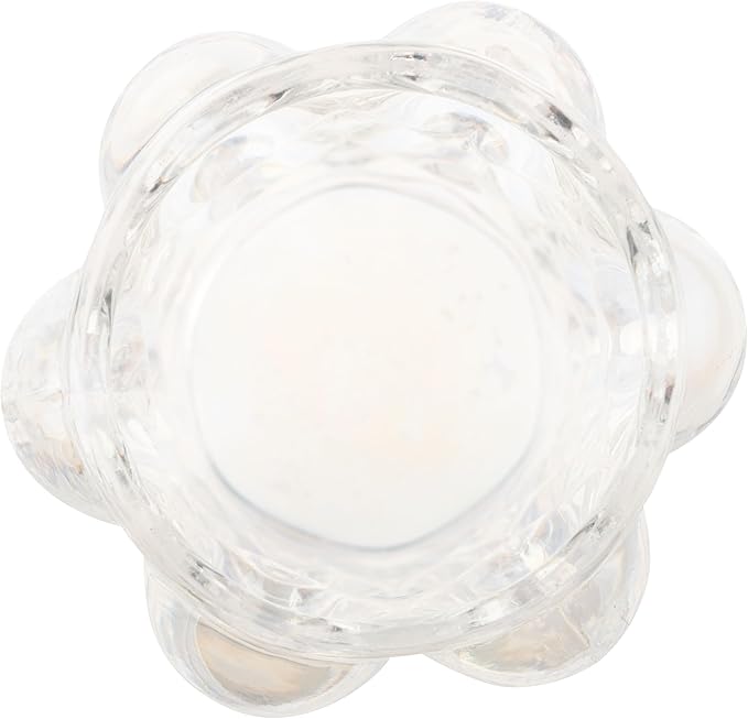 Karma, Lucia Hobnail Votive, Tea Lights Candle Holder, Glass Votive Candle Holders for Table Decorations, Baby Shower, Birthday Party, Weddings and Home Decor, Iridescent (Pack of 3)