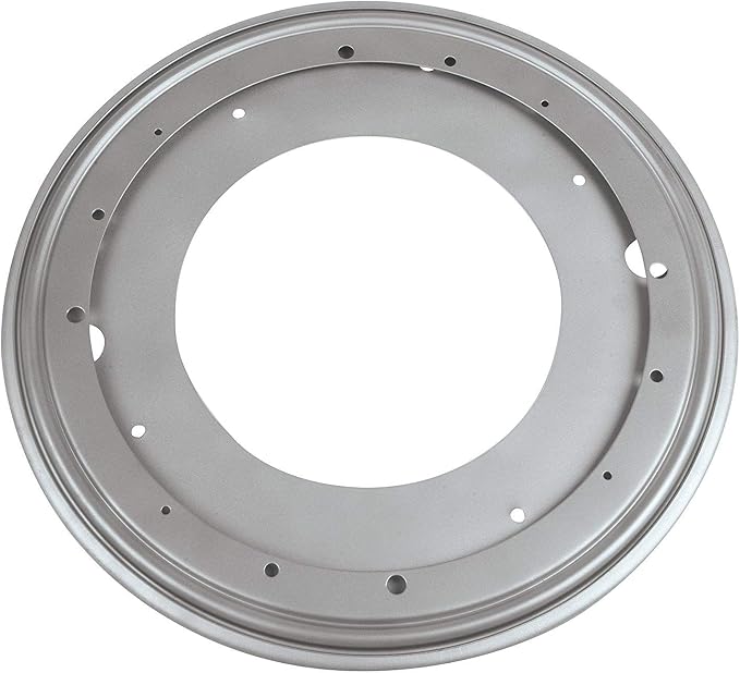 Qty 2 Triangle Mfg. 9C Round 9" Inch Lazy Susan Bearing, 750 lb Load Capacity, H 5/16", Ungreased