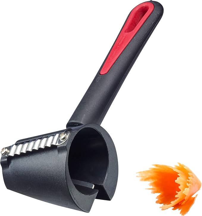 Westmark Decorative Slicer, for Decorative Vegetable Spirals or Figures, Stainless Steel/Plastic, Gallant, Black/Red/Silver, 29122270