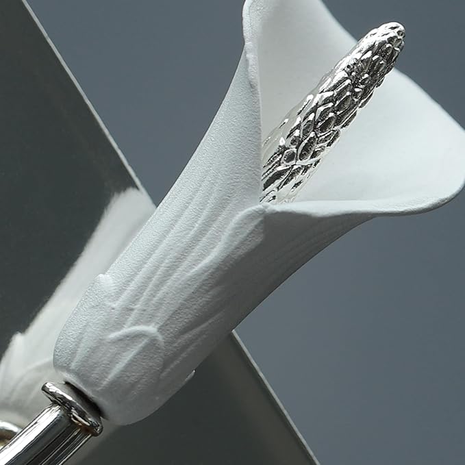 Luxurious Napkin Holder for Table – Silver Iron Upright Napkin Dispenser for Paper Napkins, Napkin Dispenser for Kitchen Dining, Cocktail Picnic Bar Modern Kitchen and Dining Decor﻿