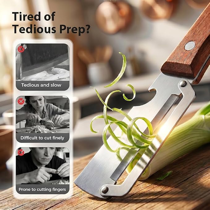 2 Pcs Premium Vegetable Peeler, Multi-Functional Vegetable Stainless Steel Peeler with Wooden Handle and Bottle Opener, Kitchen Gadgets Tool for Vegetables and Fruits, Pumpkin, Potato (Light Brown)