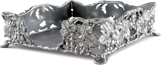 Arthur Court Designs Grape Luncheon Napkin Box
