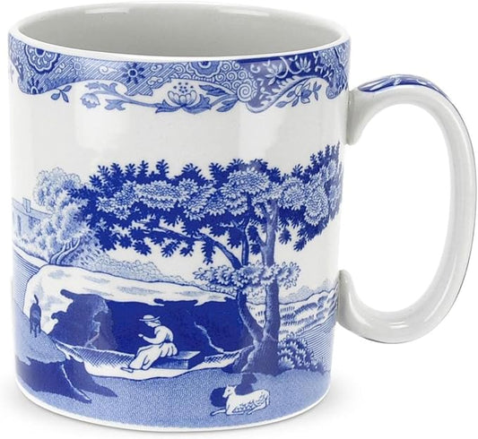 Spode Blue Italian Mug, Set of 4
