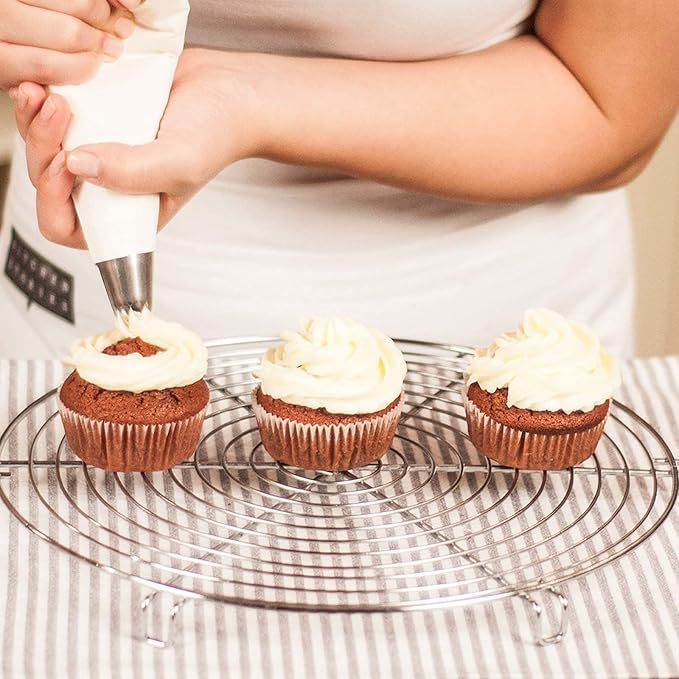 300 Pcs Pastry Piping Bags 13 inch Disposable Icing Cream Bag for Cookie Cake Decorating