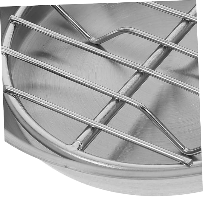 1Set Stainless Steel Baking Cooling Rack Food Display Rack for Draining Oil for Cookies Snacks Cakes for Home Use Easy to Carry