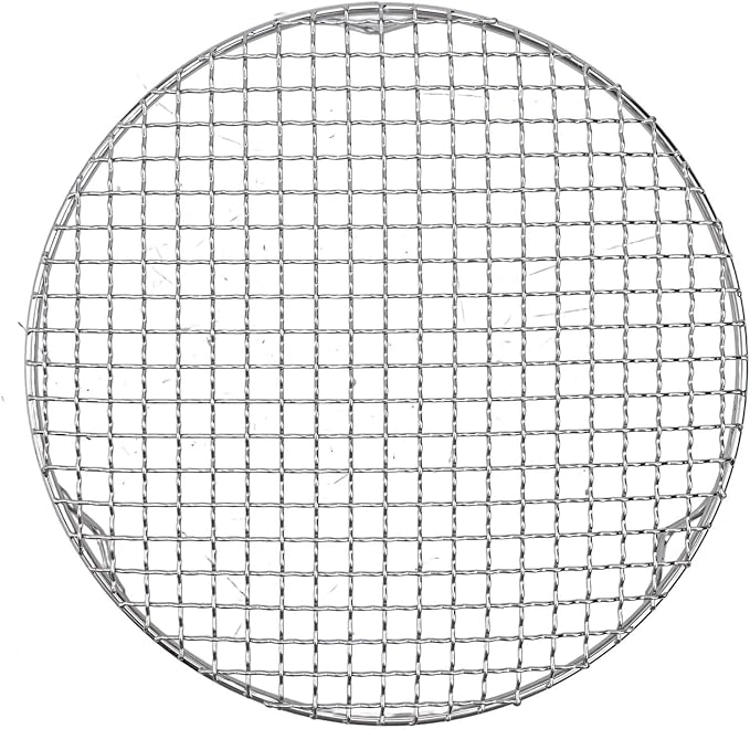 Professional Round Cooling Rack, Stainless Steel Wire Oven Grill for Food, Baking Cakes, Pizza, Barbecue, Drying, Easy Clean, Silver, Various Sizes(28cm)