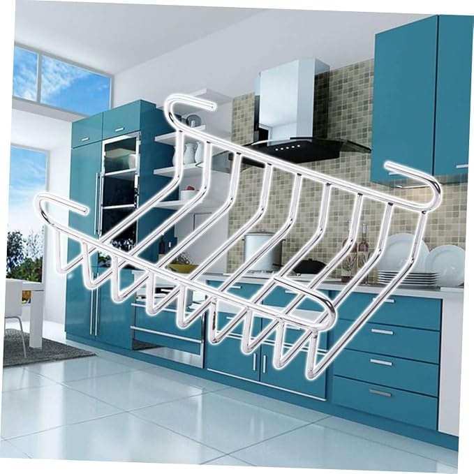 2pcs Stainless Steel Bread Rack for Cooling and Baking Versatile Food Rack for Cookies Biscuits Pies and Pancakes Easy to Clean Non-stick for Home and Camping Use