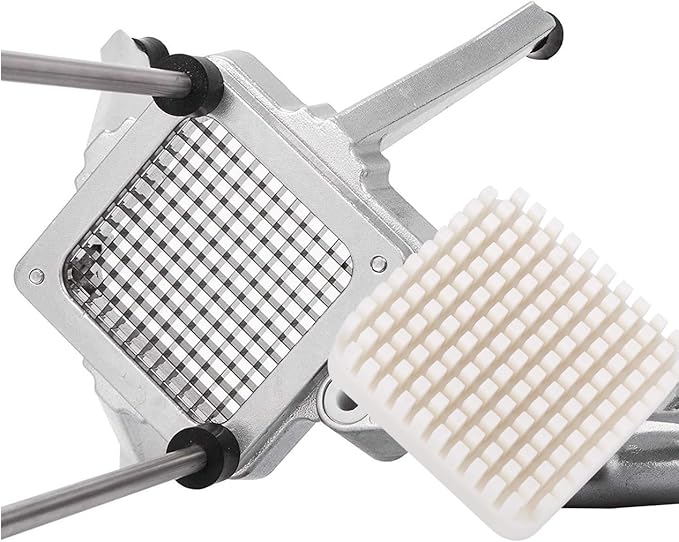 Commercial Vegetable Fruit Chopper 1/4″&3/8″ Blade Heavy Duty Professional Food Dicer Kattex French Fry Cutter Onion Slicer Stainless Steel for Tomato Peppers Potato