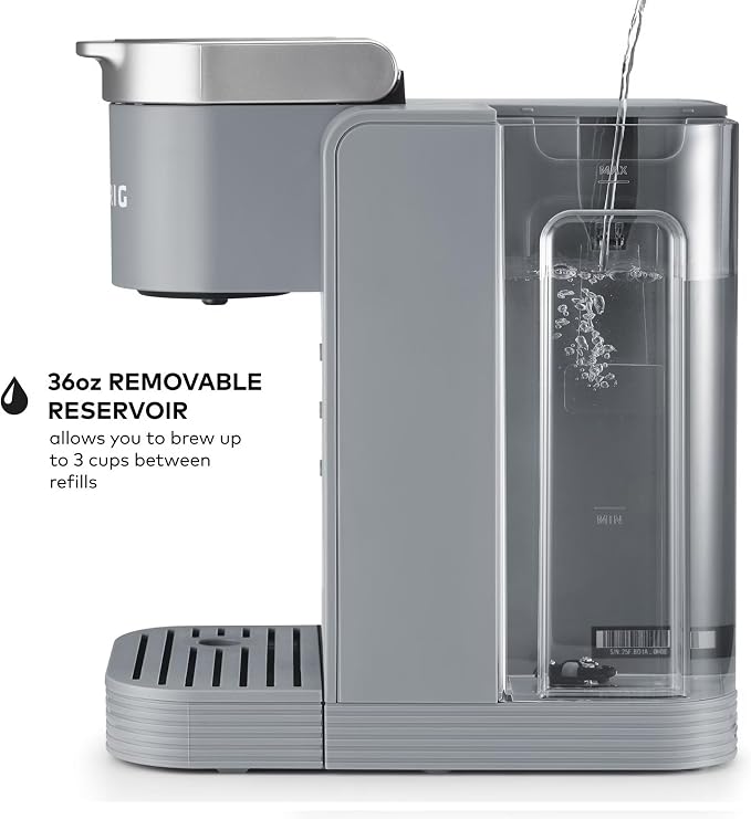 Keurig Iced Essentials Single Serve Coffee Maker, 3 Cup Sizes: 177, 237, and 296 ml