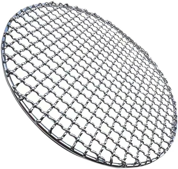 Round Cooling Racks for Cooking and Baking, 4-21.6 Inch 304 Stainless Steel Campfire Grill Grate for Fits Air Fryer/Stockpot/Pressure Cooker/Round Cake Pan (304 stainless steel,4.3"/11cm)