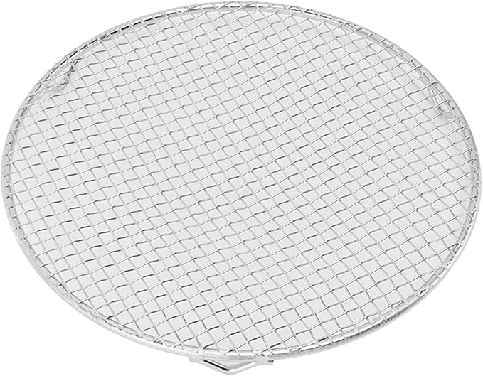 Stainless Steel Cooling Racks for Baking | 304 Grade Oven Safe Wire Rack for Roasting/Grilling/Cooking | High Temperature Tolerant & Dishwasher Safe (Large Round 18CM)