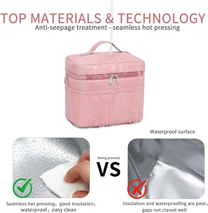 Insulated Lunch Bag for Women Adult Lunch Box Lightweight Waterproof Lunchbox Soft Cooler Reusable Lunch Bags for Work