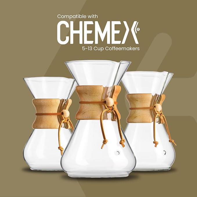 Chemex Filter - Unfolded - 100ct - Exclusive Packaging