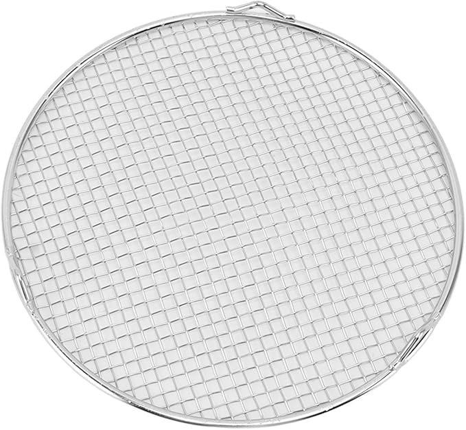 Stainless Steel Cooling Racks for Baking | 304 Grade Oven Safe Wire Rack for Roasting/Grilling/Cooking | High Temperature Tolerant & Dishwasher Safe (Large Round 18CM)