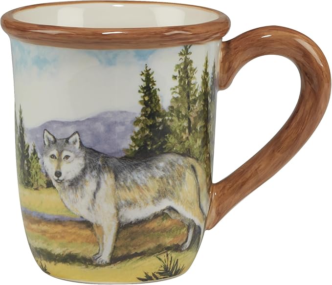 Certified International Mountain Summit 16 oz. Mug, Set of 4