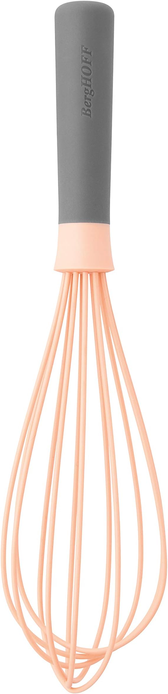 BergHOFF LEO 18/10 Stainless Steel Wires Balloon Whisk Glass Fiber Reinforced PP Soft-touch Handle Smooth Movement Minimizes Pressure