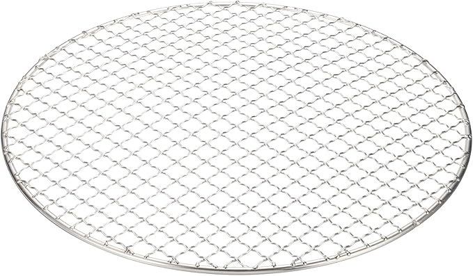 uxcell Stainless Steel Cooling Racks,12 Inch Round BBQ Grill Net Steaming Rack, Oven & Dishwasher Safe, for Baking Grilling Roasting Silver