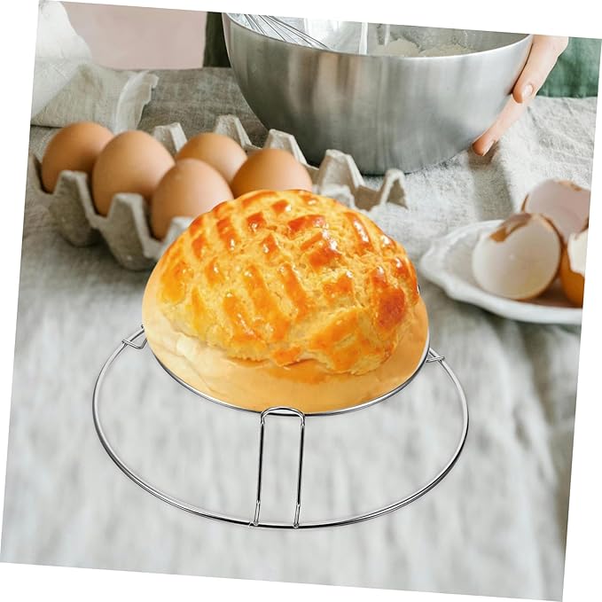 Cabilock Stainless Steel Cake Cooling Rack Baking Rack for Cakes for Cooling and Drying Easy to Clean and Space Saving Design