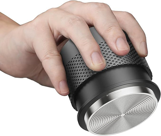 58.3mm Espresso Tamper, Maestri House Stainless Steel Barista Coffee Tamper for Espresso Machine, Spring-loaded Tamper Fits for 58.55mm Portafilter Fits All 58.55mm Espresso Portafilter