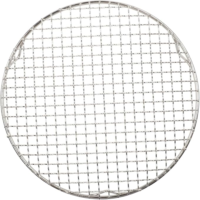 Round Cooling Rack 201 Stainless Steel Wire Grid For Baking, Grilling, Steaming And Drying Food In Oven Or Kitchen, Silver, Multiple Sizes Available(27cm)