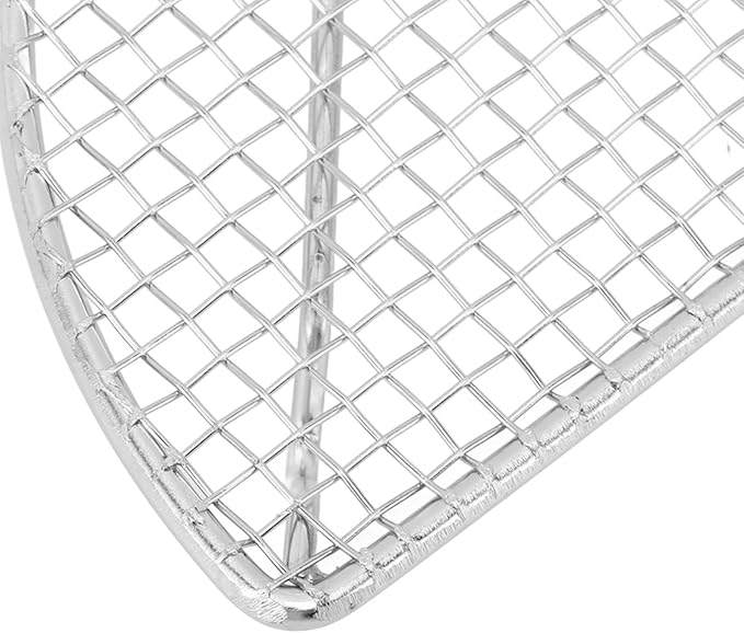 Stainless Steel Cooling Rack, Wire Baking Rack Set, Heavy Duty Oven Safe Cooking Rack for Roasting Grilling, Large Semicircle 20 cm
