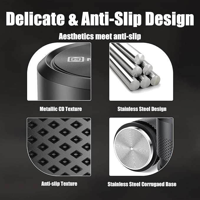 58.3mm Espresso Tamper, Maestri House Stainless Steel Barista Coffee Tamper for Espresso Machine, Spring-loaded Tamper Fits for 58.55mm Portafilter Fits All 58.55mm Espresso Portafilter
