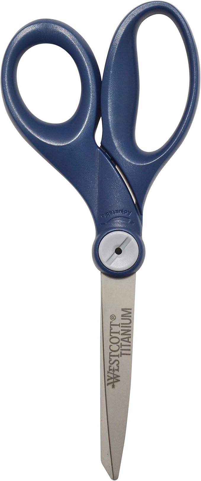 Westcott 8" Straight Hard Handle Titanium Bonded Glide Scissors (17810)