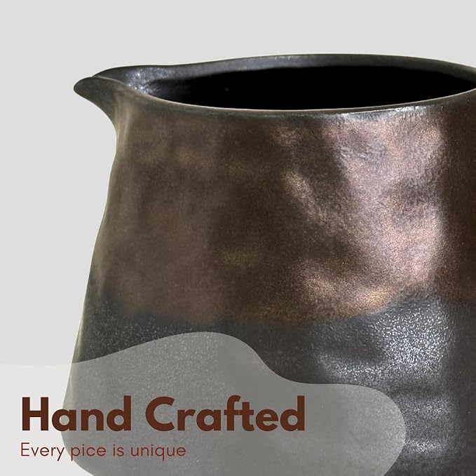 Ceramic Pour Over Coffee Set, Slow Brewing Accessories for Home & Travel (Basalt Shadow)