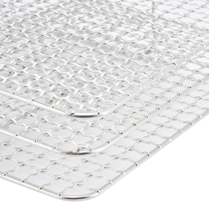 3 - Tier Stainless Steel Cooling Rack Set, Baking and Roasting Rack for AG300 AG400 Air Fryer Oven, Multi - Layer Stackable Grilling Rack with Elevated Feet for